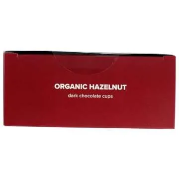 Evolved Organic Hazelnut Dark Chocolate Cups, .71 oz each (Pack of 7)