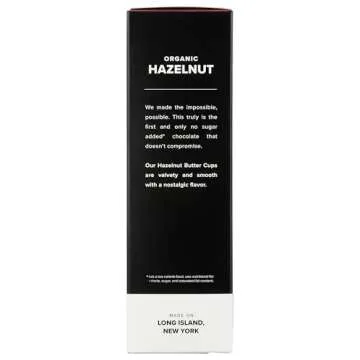 Evolved Organic Hazelnut Dark Chocolate Cups, .71 oz each (Pack of 7)