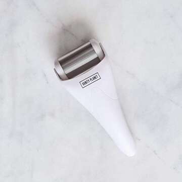 Vanity Planet Revive Professional Facial Face and Eye Ice Roller for Anti Aging, Wrinkles, Pain Relief and Skin Care