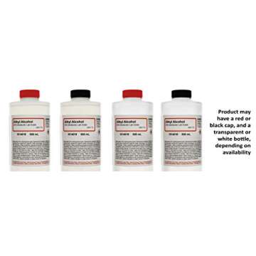95% Ethyl Alcohol, 16oz - Denatured Ethanol Alcohol - Laboratory-Grade, Not for Topical Use - The Curated Chemical Collection