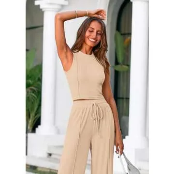 Stylish PRETTYGARDEN Women's Summer Loungewear Set