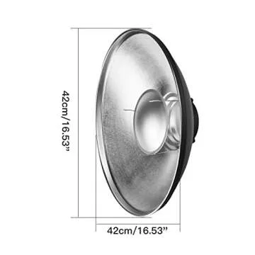 Soonpho Reflector Beauty Dish for Studio Photography