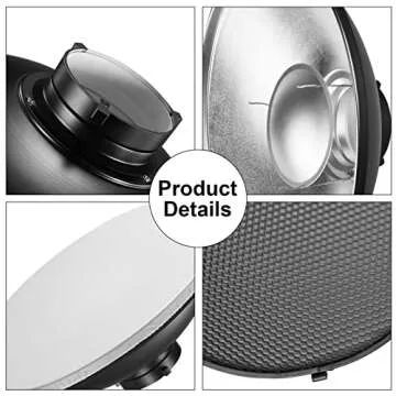Soonpho Reflector Beauty Dish for Studio Photography