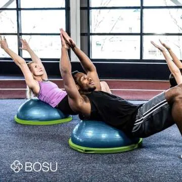 BOSU Balance Trainer for Home Gym - Build Strength & Flexibility