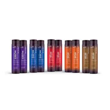 Color Balance Purple Conditioner | For Cool Blonde, Gray Hair | Eliminate Brassy Yellow Tones | Boost Color Vibrancy & Shine | UV Protection | With Rosehip Oil & Green Tea Extract | 10.1 Fl Oz