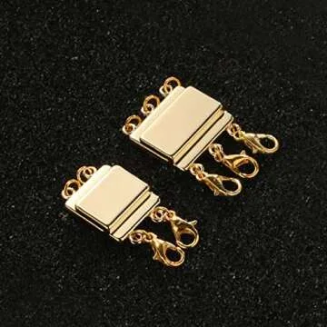Layered Necklace Clasps - Magnetic, Tangle-Free Separator