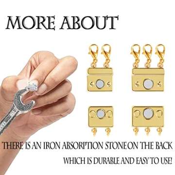 Layered Necklace Clasps - Magnetic, Tangle-Free Separator