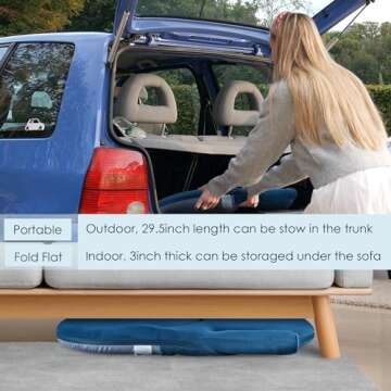 Nnewvante Adjustable Folding Chair for Meditation and Relaxation