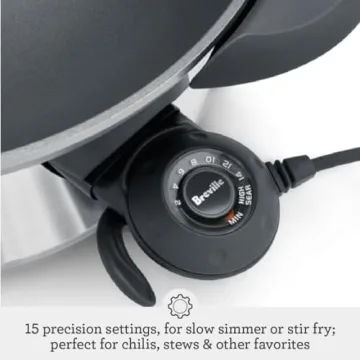 Breville Hot Electric Wok - Non-Stick Cooking Equipment