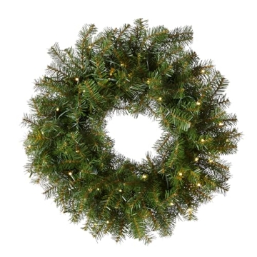Shop National Tree Company Pre-Lit Christmas Wreath