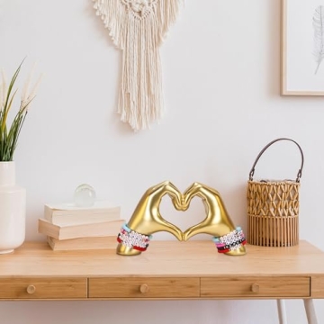 Stunning Heart Hand Sculpture for Unique Decor Gifts
