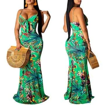 SheKiss Floral Maxi Dress for Women - Casual & Stylish