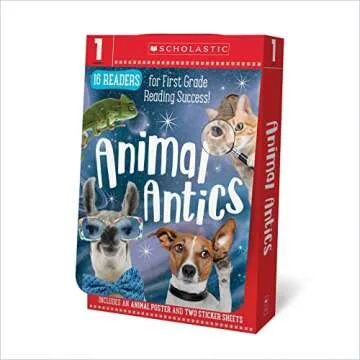 Animal Antics E-J First Grade Reader Box Set: Fun Learning for Young Readers