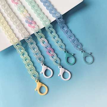 Plastic Lobster Claw Clasps, 100pcs Multicolor Hard Plastic Clips and Open Jump Rings Cute Lanyard Snap Hooks for Necklace Bracelet Jewelry Making Premium Lobster Clasp for Key Chain & DIY Crafts