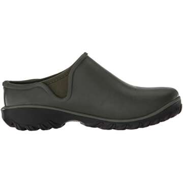 BOGS Women's Sauvie Chelsea Waterproof Garden Rain Boot, Sage, 9 Medium US