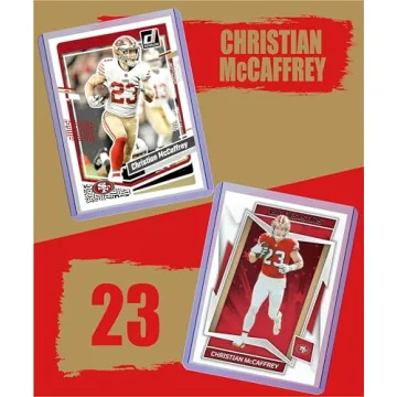 Christian McCaffrey Football Cards Gift Pack - Assorted Cards