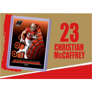 Christian McCaffrey Football Cards Gift Pack - Assorted Cards