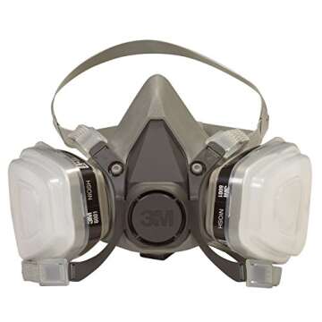 3M 6211PA1-A Dual Cartridge Paint Spray Respirator