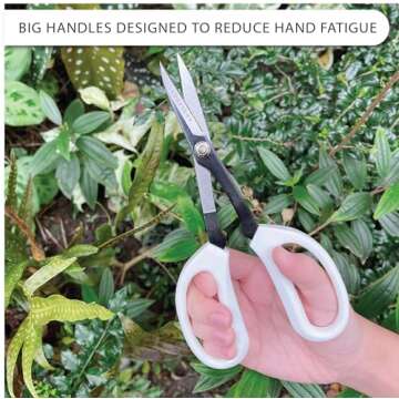 Precision Gardening Scissors for Pruning and Trimming