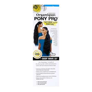 Shake-N-Go Synthetic Organique Pony Pro Ponytail - BODY WAVE 32" (1)