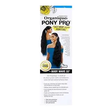 Shake-N-Go Synthetic Organique Pony Pro Ponytail - BODY WAVE 32" (1)