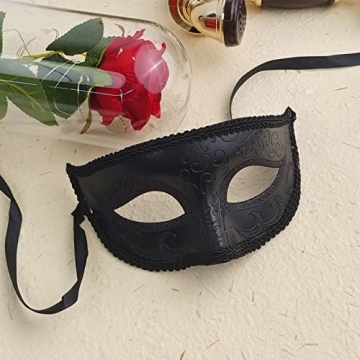 Venetian Masquerade Mask for Halloween & Mardi Gras Parties
