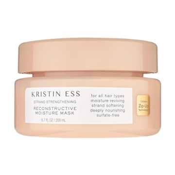 Kristin Ess Hydrating Deep Conditioner Protein Hair Mask - Shea Butter + Coconut Oil Hair Treatment ...