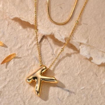 Dainty LUCA SMITH Personalized Initial Necklaces for Women