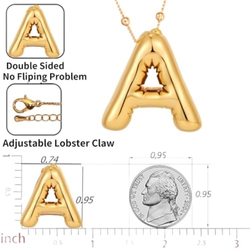 Dainty LUCA SMITH Personalized Initial Necklaces for Women