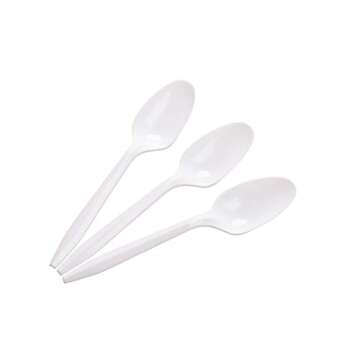 Transitions2earth Biodegradable EcoPure Economy LIGHTWEIGHT Spoons - Box of 1000 - Earth-Friendly, BPA-Free, Heat Resistant, Reycable Utensils