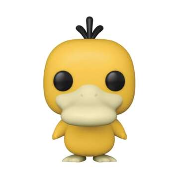 POP Games: Pokemon - Psyduck Collectible Vinyl Figure, 3.5, Multicolor