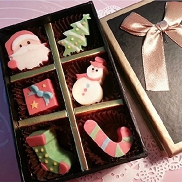 Megrocle 2 Pack Christmas Silicone Candy Molds - Fun & Reusable