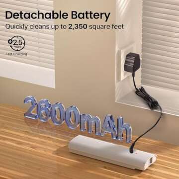 iDOO Electric Mop, Upgraded Floor Scrubber Electric Spin Mop with LED Headlight, Rechargeable Dust Mop Cordless Dual-Motor Hardwood Floor Mop Spray Mop Clean up to 2350 ft², 46dB Quiet Clean & Waxing