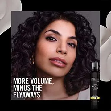 TRESemmé Tres Mousse Tres Extra Firm Control Mousse, Frizz Control with Flexible Feel for All Hair Types, Humidity Resistant, 10.5 oz