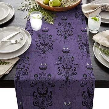 Haunted Mansion Halloween Table Runner - Perfect Party Decor