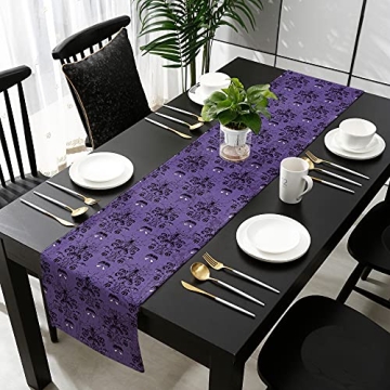Haunted Mansion Halloween Table Runner - Perfect Party Decor