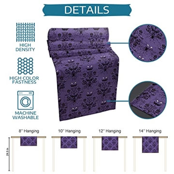 Haunted Mansion Halloween Table Runner - Perfect Party Decor