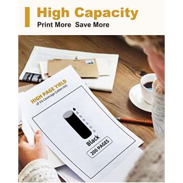 Intactech Compatible Ink Cartridges Replacement for Brother LC3013 LC3011 Black BK for Brother MFC-J491DW MFC-J895DW MFC-J690DW MFC-J497DW Printer (4 Pack)