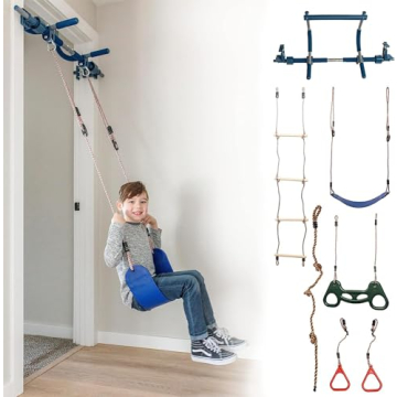 Gym1 6-Piece Indoor Doorway Gym for All Ages