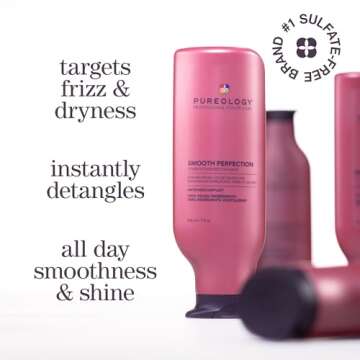 Pureology Smooth Perfection Conditioner | Vegan, Sulfate-Free, 33.8 Fl. Oz.