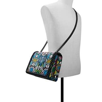 ALDO Women's Medium Greenwald Crossbody Bag, Multicolor