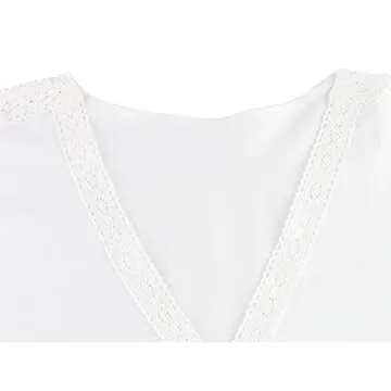 Walant Womens Solid Oversized Beach Cover Up Swimsuit Bathing Suit Beach Dress,White,One Size