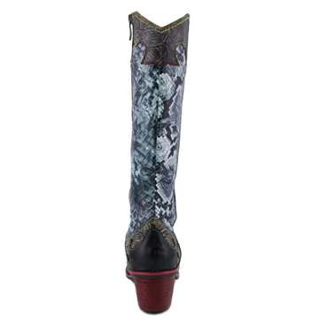 L'Artiste Spring Step Women's Rodeo Boot Black Multi EU 40 / US 9