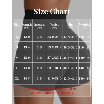 YEOREO Biker Shorts for Women - High Waist & Tummy Control