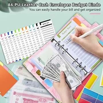Stylish Soomeet Budget Binder with 54 Accessories