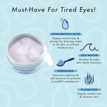 TONYMOLY Cooling Hydrogel Eye Patches – Refresh & Hydrate!