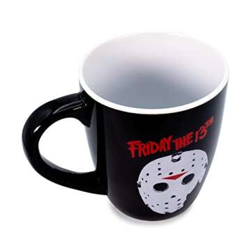 Jason Voorhees Large Coffee Mug | 25 Ounce Horror Collectible