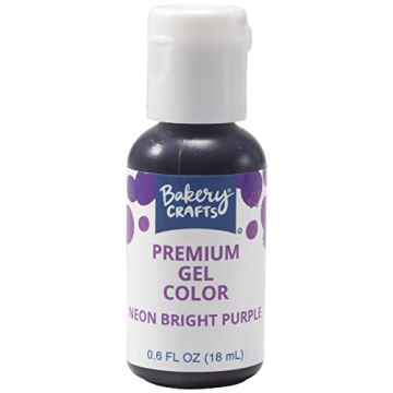 Bakery Crafts Neon Gel Food Coloring Set for Bright Baking