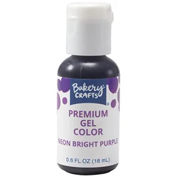 Bakery Crafts Neon Gel Food Coloring Set for Bright Baking