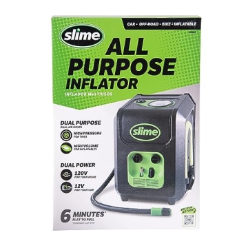 Versatile Slime Tire and Mattress Inflator for Everyone